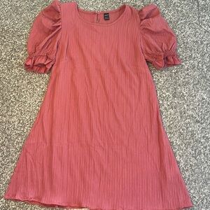 New without tag SHEIN puff sleeve A-line dress women’s M